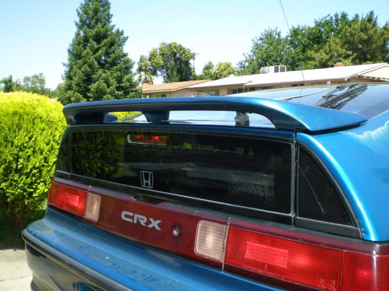 CRX Rear spoilers. HondaTech Honda Forum Discussion